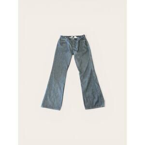 Gap Trouser Flare Jeans Size 14 Dark Wash